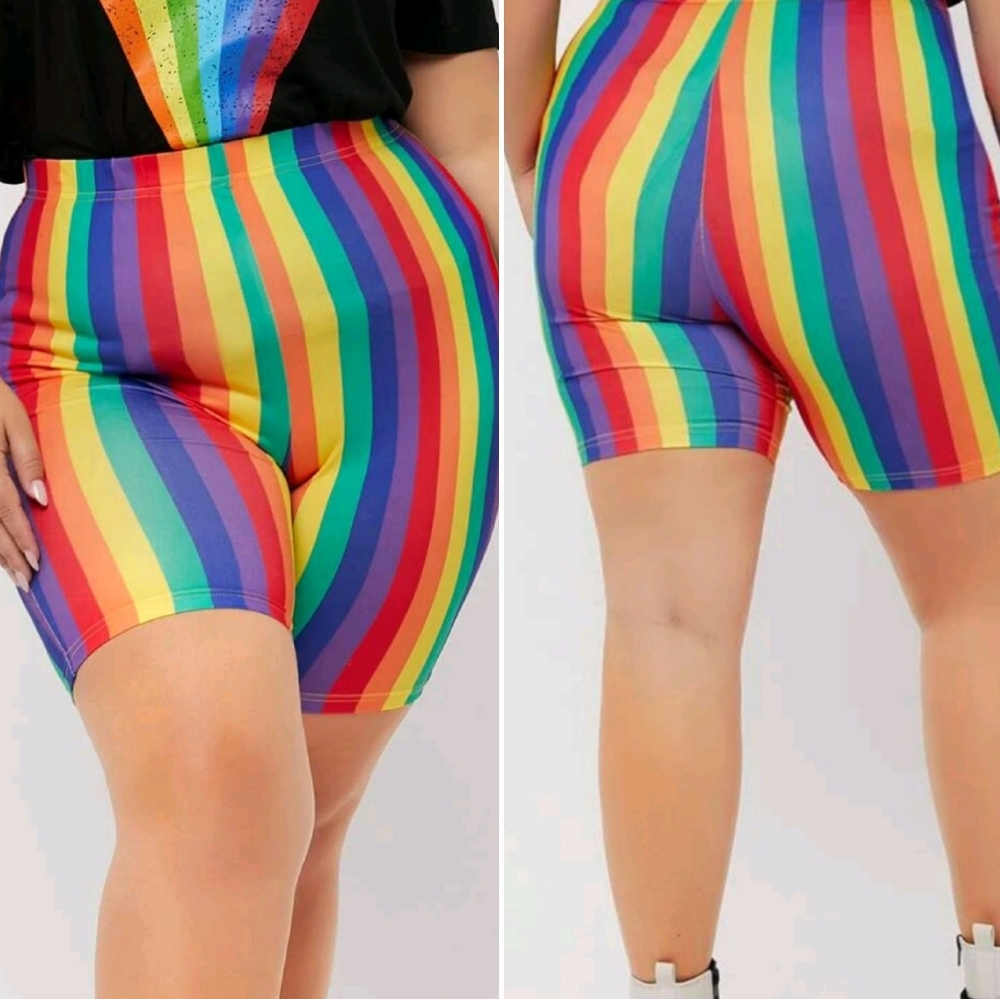Rainbow shorts